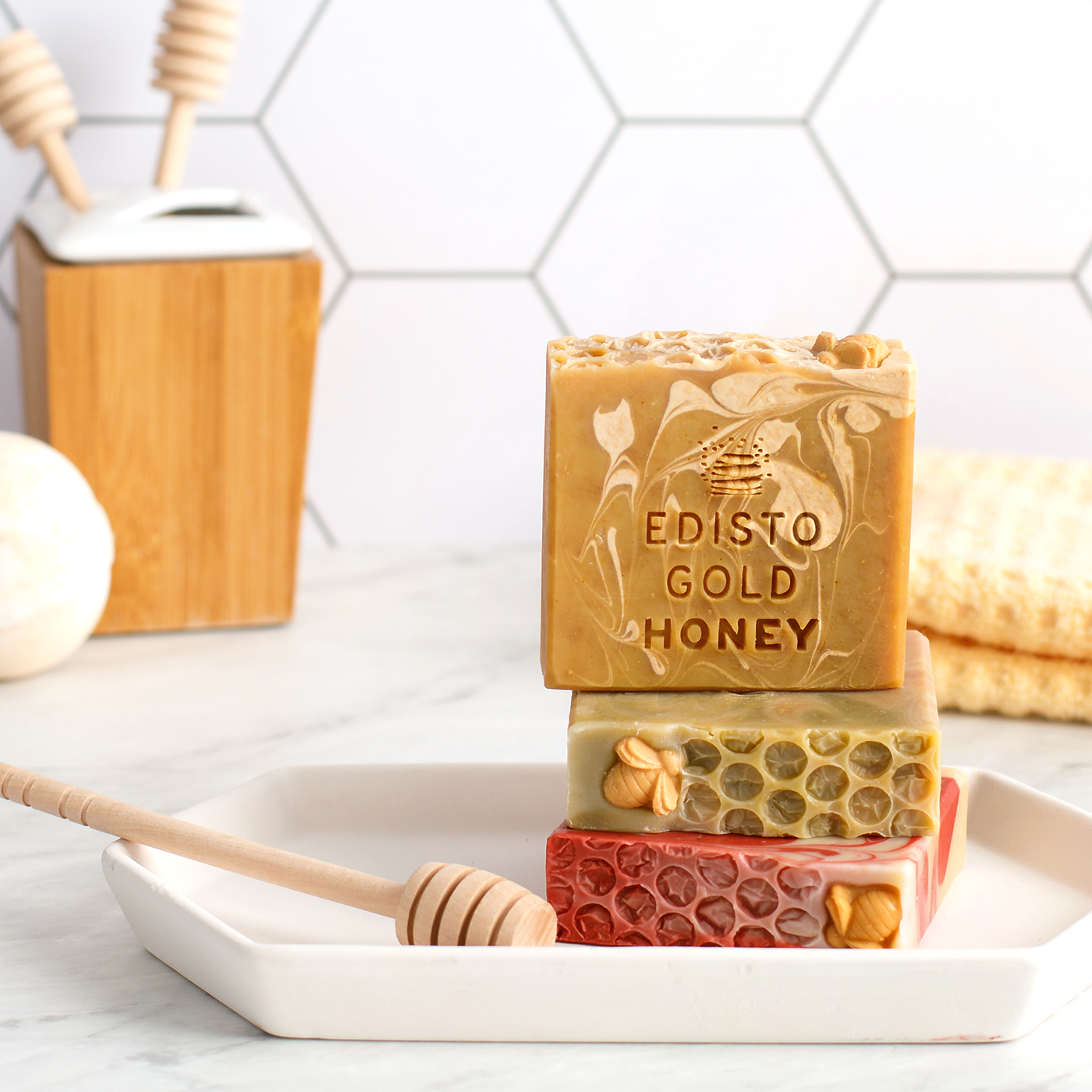 Honey Soap Handmade Bath Bombs Edisto Gold Honey