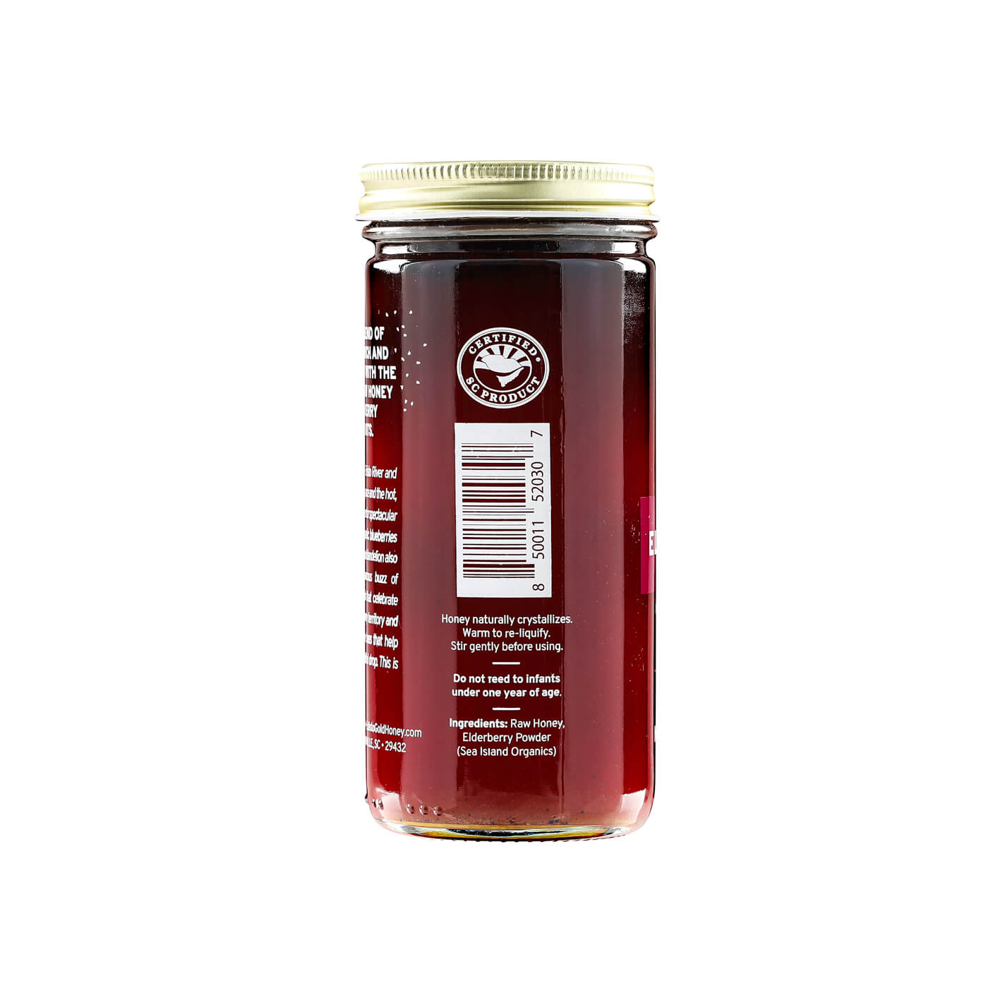 Elderberrry Infused Honey