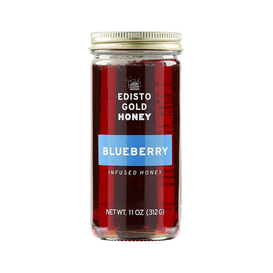 Blueberry-Infused Raw Honey
