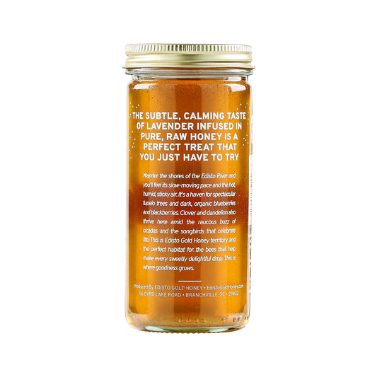 Lavender-Infused Raw Honey