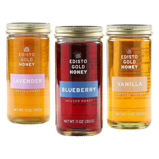 Flavor-Infused Raw Honey Gift Set