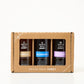 3-Pack Flavor-Infused Raw Honey Gift Set