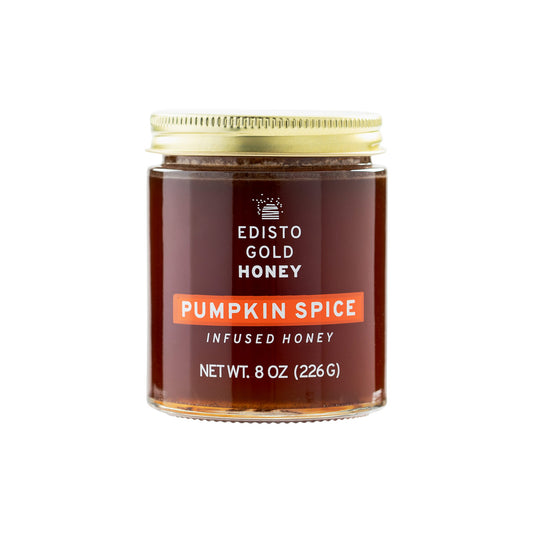 Pumpkin-Spice Infused Raw Honey