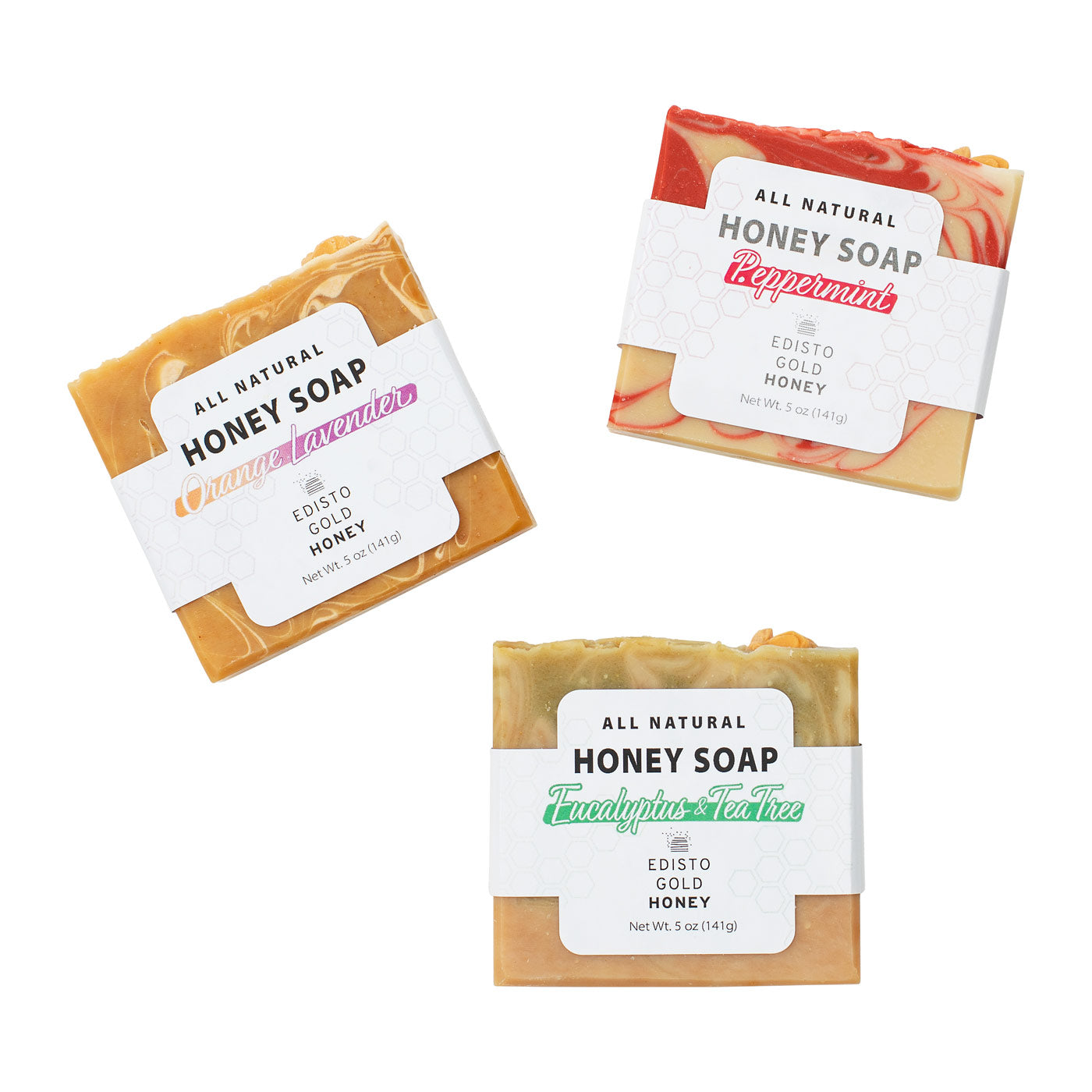 Handmade Honey Soap Gift Set